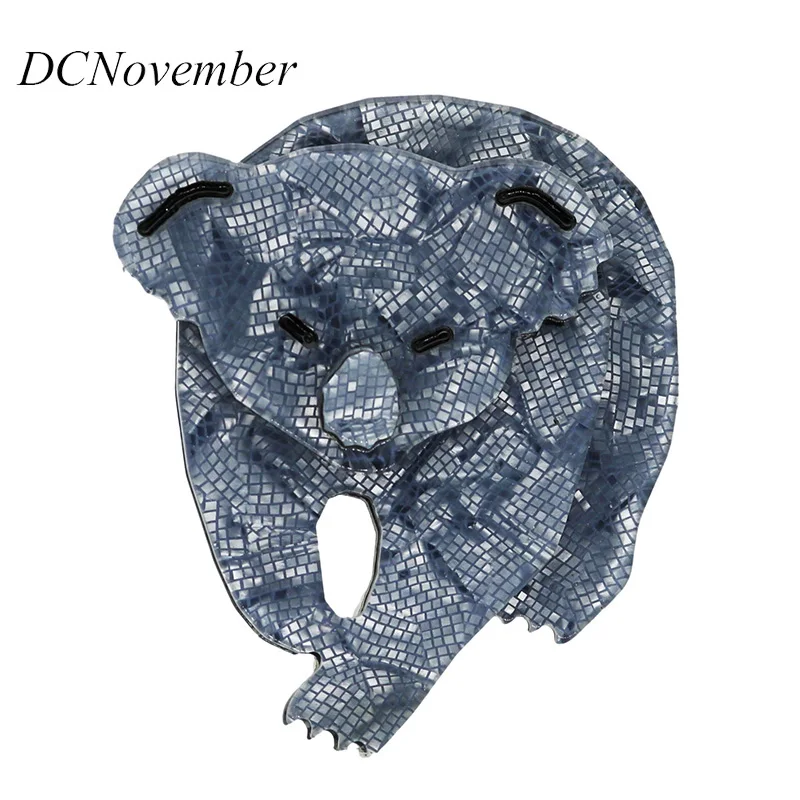 Винтаж брошь коала es Pins Для женщин мужчин медведь контактный Смола акрил Dcnovember