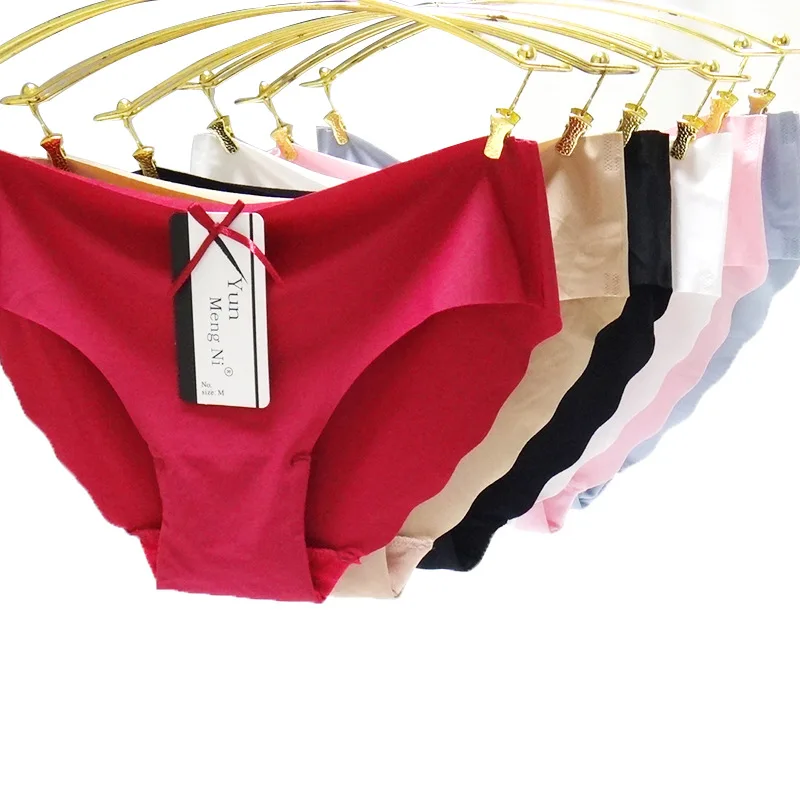 Бесплатная доставка 3 шт./лот нижнее белье без следов ледяной нити цельные