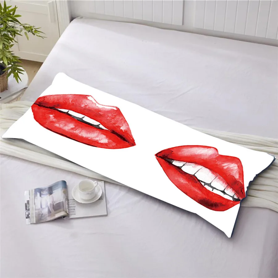 HELENGILI, 20x54 дюймов, 3D Чехол на подушку для тела, Мультяшные животные, декоративный Чехол на подушку для взрослых и детей, милый Чехол на подушку