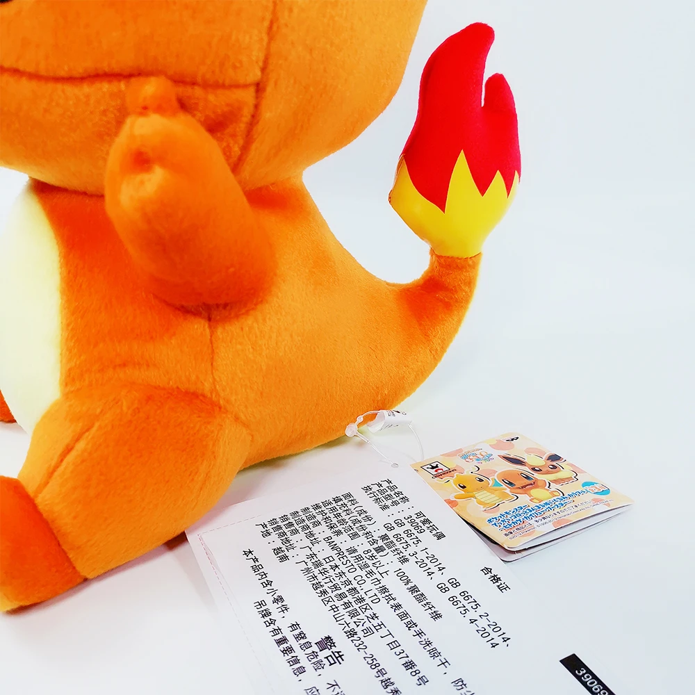 Banpresto Pokemon Charmander мягкая кукла Детская плюшевая игрушка 26 см 10 24 дюймов фигурка kawaii
