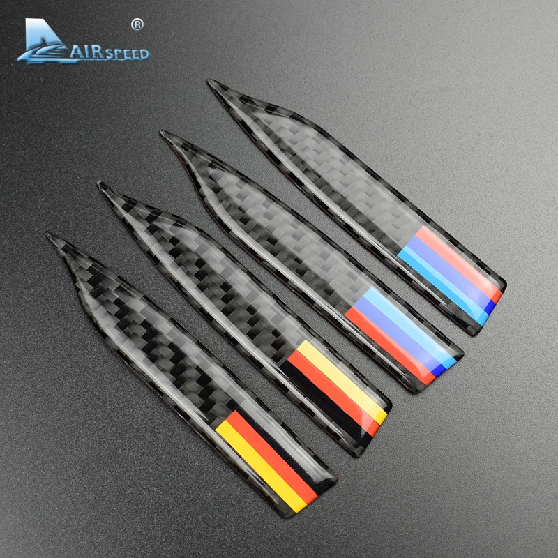 Airspeed Carbon Fiber Rearview Mirror Stickers Anti-collision B-pillar for BMW X1 X3 X5 X6 F30 E90 E92 F10 F18 F11 F07 GT Z4 F15 |