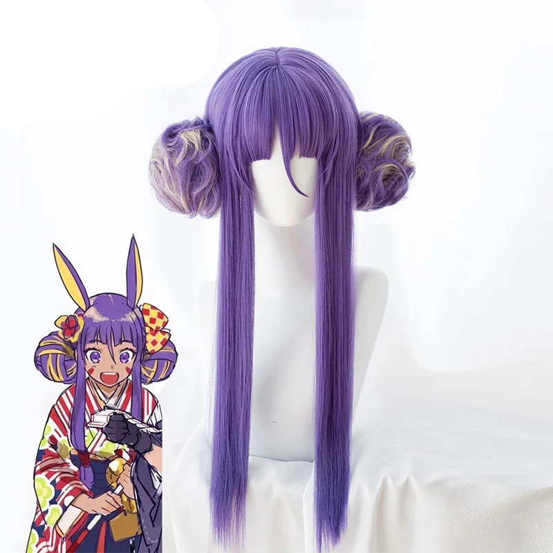 Аниме Fate grand order Nitocris парик костюм кимоно для косплея мужчин женщин с длинными