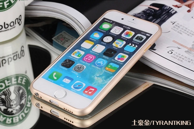 Ультратонкий алюминиевый металлический бампер для iphone X, 6, 6 S, 7, 8 Plus, чехол, защитная рамка для iphone X, чехол, металлический бампер