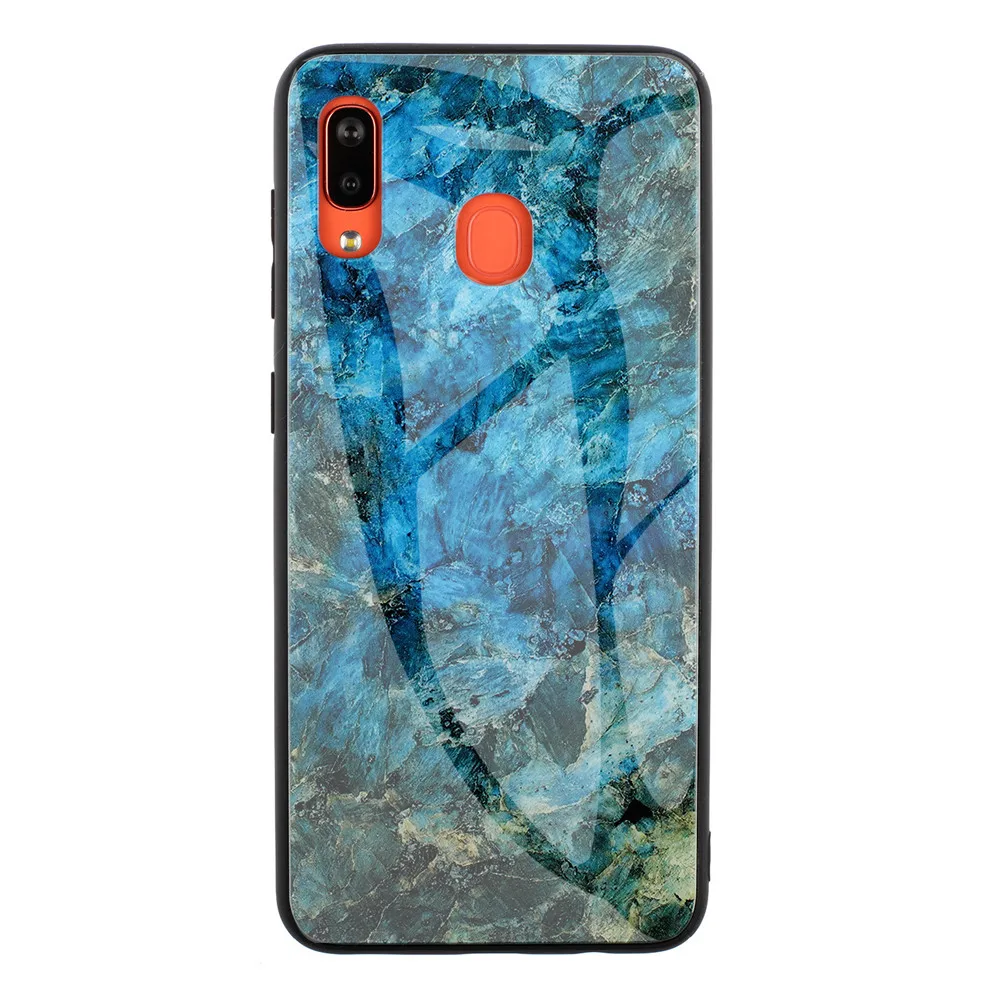 KISSCASE Marble Glass Case For Samsung Note 10 Galaxy A50 A30 S10 S9 Plus Cases M30 M20 M10 A20 A10 A9 A8 A7 A6 |