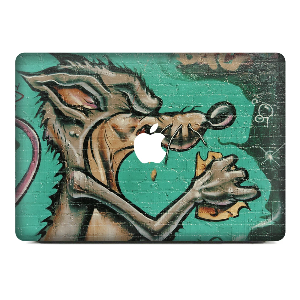 Переводная наклейка на ноутбук с едой крысами кожу для MacBook Air Pro Retina 11 &quot13&quot 15 &quot