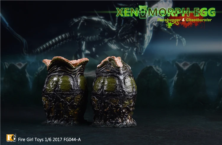 Fire Girl Toys FG044-A Xenomorph Egg Facebugger &amp Chestburster набор 1/6 подходит для 12-дюймовых экшн-фигурок