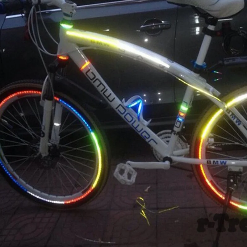 Велосипедные флуоресцентные наклейки на обод колеса велосипеда MTB PA0059 | Спорт и