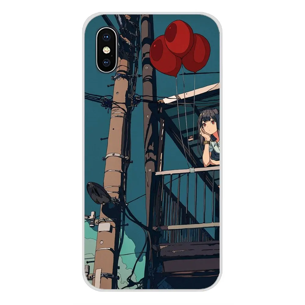 Защитный Мягкий Прозрачный чехол для Huawei P Smart Mate Honor 7A 7C 8C 8X 9 P10 P20 Lite Pro Plus Banksy red Balloon