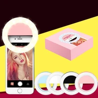 new arrival universal selfie led flash fill light clip rechargeable selfie portable ring flash light for iphone android phones
