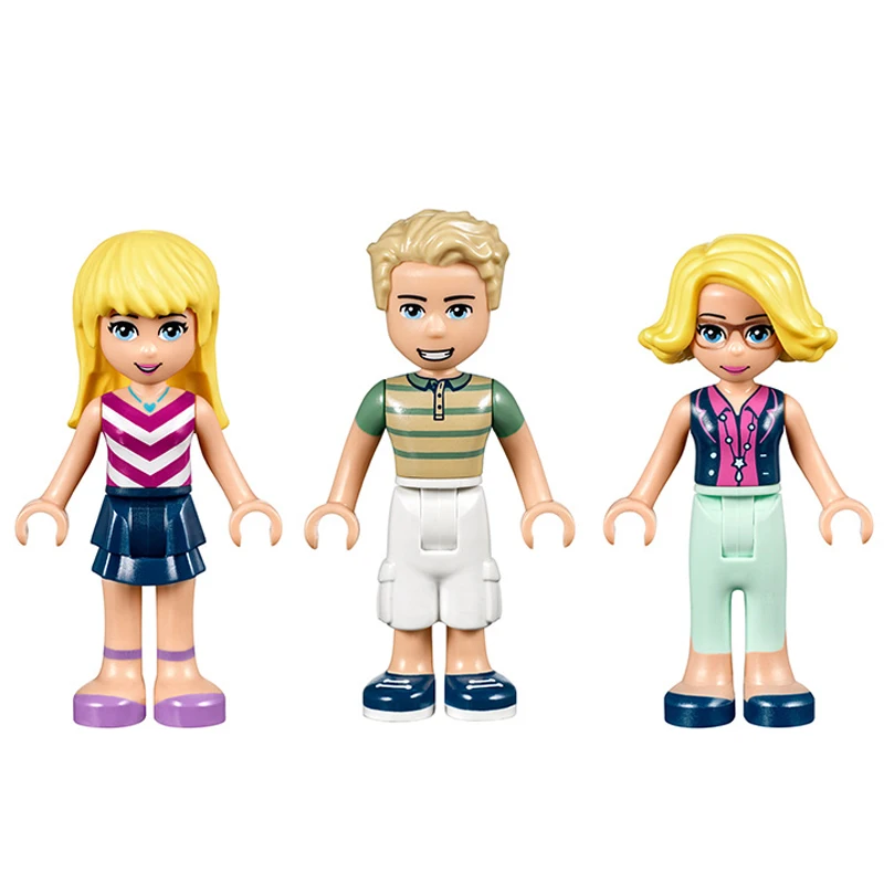 622 шт. дом Стефани совместимые друзья девушка отель модель строительные блоки