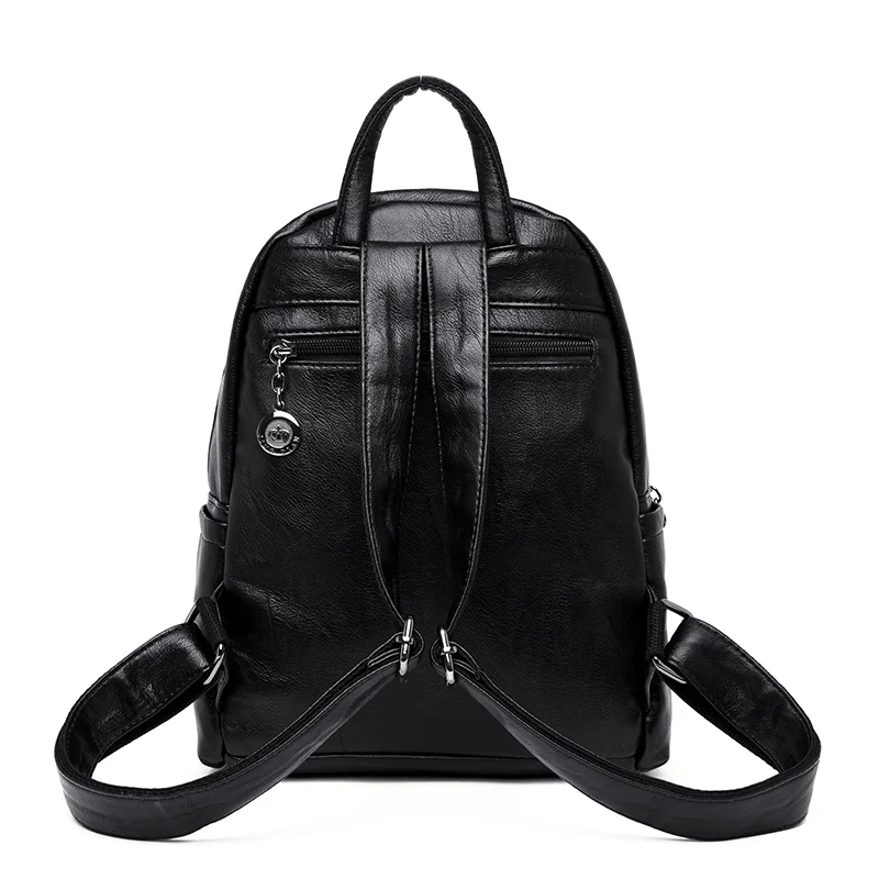 Женские мягкие кожаные рюкзаки, высокое качество, Sac a Dos, женский рюкзак для девочек, винтажный рюкзак, Mochilas, женский рюкзак, Новинка