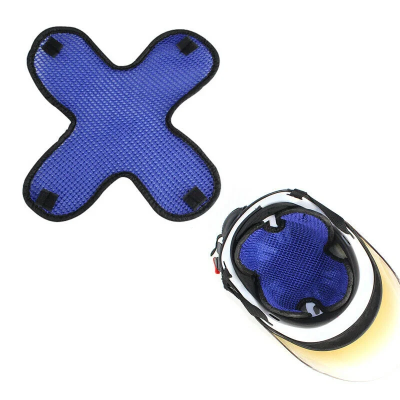 Мотоциклетный шлем X Shaped внутренняя накладка 3D Сотовый сетчатая подкладка