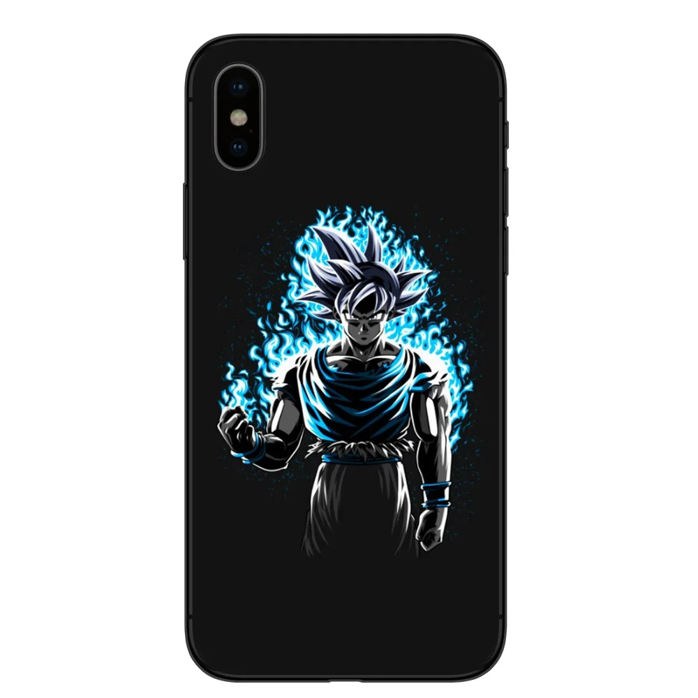 T2878 Dragon Ball Z Super DBZ Goku Fashion Coque для iPhone X XR XS MAX 8Plus 8 7Plus 7 6 6s plus 5s SE мягкий чехол для телефона ТПУ чехол Капа - Цвет: T2878