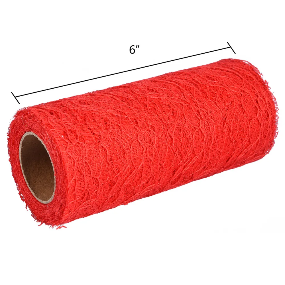10 Yards Lace Tulle Roll Multicolor DIY Crafts Wedding Event Banquet Ribbon Gifts Embroidered Mesh | Дом и сад