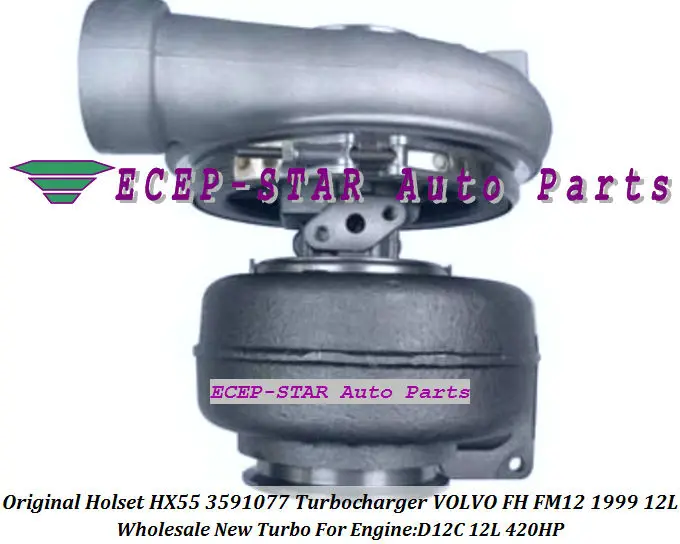 100% Новый оригинальный Турбокомпрессор Wuxi Holset HX55 3591077 для VOLVO FH12 FM12 1999 двигатель D12C