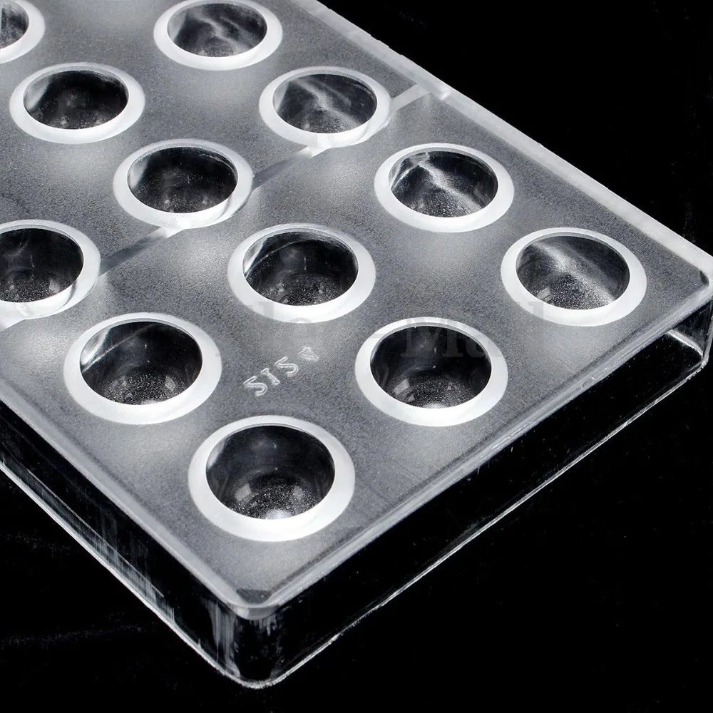 Прозрачный колокольчик PC поликарбонат 21 шоколадные формы DIY конфеты Плесень