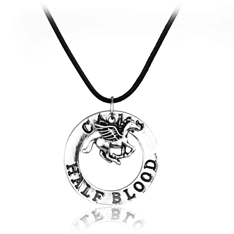 Высококачественное ожерелье с посеребренным покрытием из сплава изображением