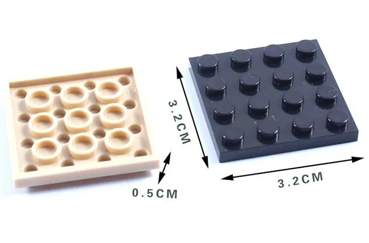 Обучающие Строительные блоки 3 99 лет игрушки сделай сам пластиковые совместимые