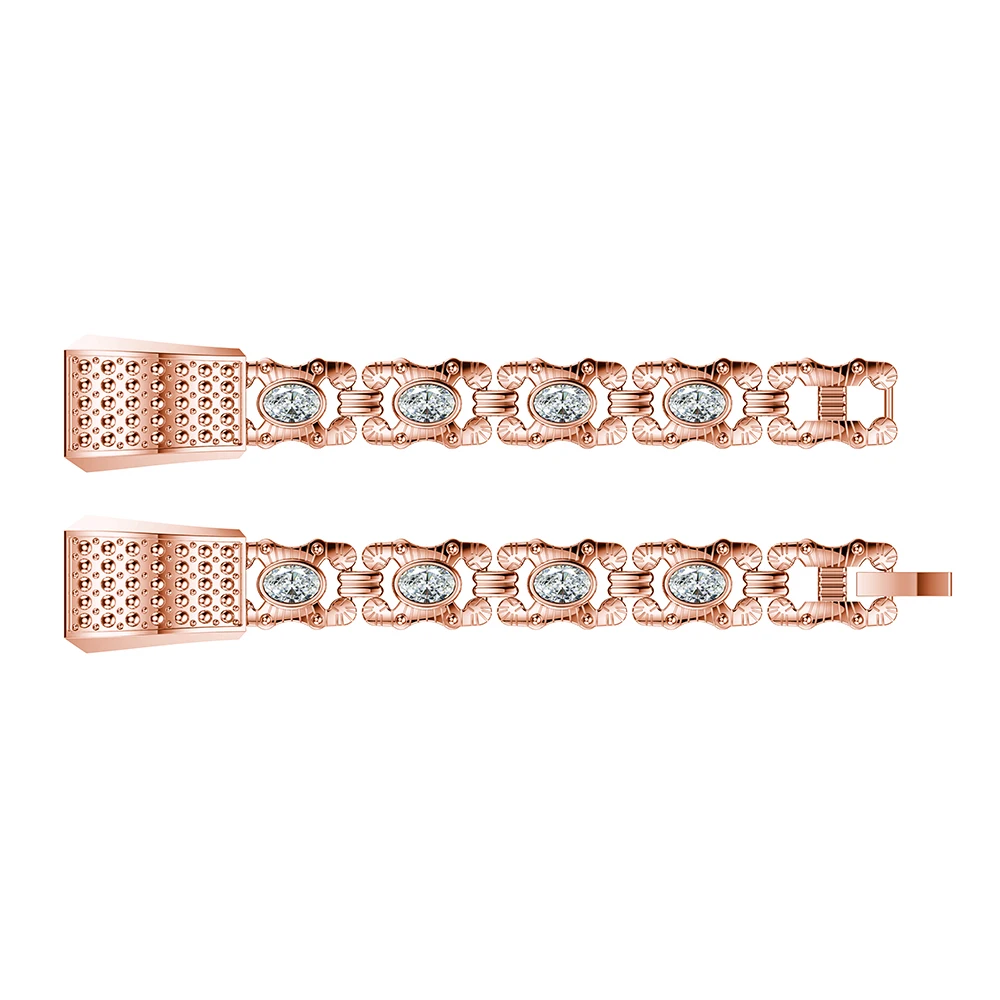 Специальный ремешок из нержавеющей стали для Fit bit alta hr Replacment Band розовое золото набор хрустальный браслет аксессуары для смарт-браслета от AliExpress WW