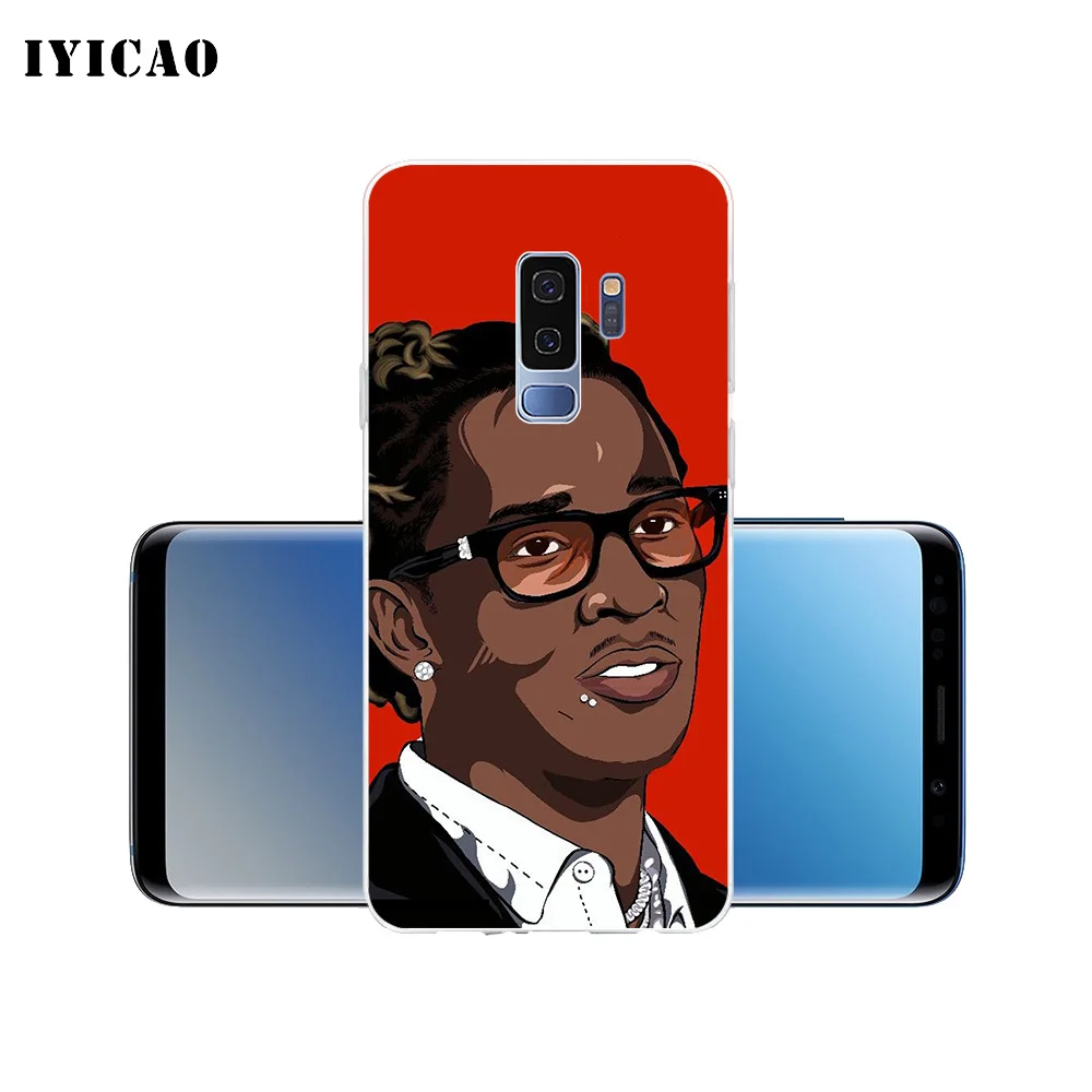 IYICAO Young Thug Rapper Мягкий силиконовый чехол для телефона samsung Galaxy S10e S10 S9 S8 Plus S7 Edge TPU