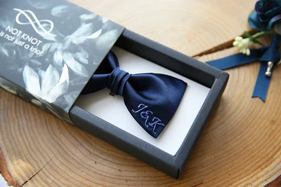 blue bowtie 1 шт. в партии, персонализированные галстук-бабочка для смокинга, мужские шотландские галстуки-бабочки, Мужская Свадьба девичник, Команда жениха, шафера, лучшие мужские подарки - Цвет: blue bowtie