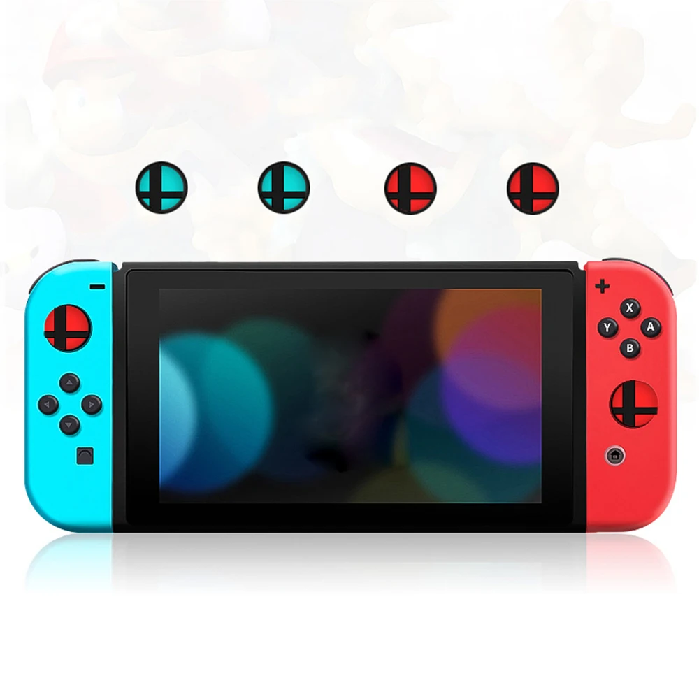 4 шт. противоскользящие аналоговые Захваты колпачок для Nintendo переключатель NS игровая консоль Силиконовая Защитная крышка джойстика