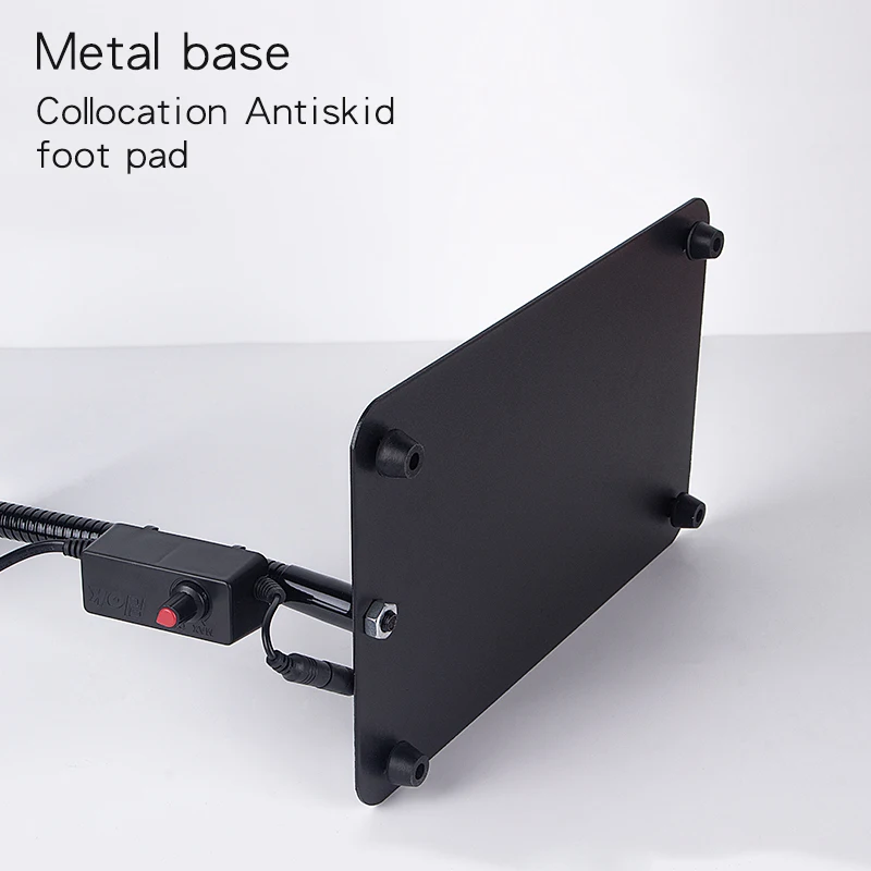 Увеличительное стекло с подсветкой 5X 10X USB светодиодное увеличительное Гибкая