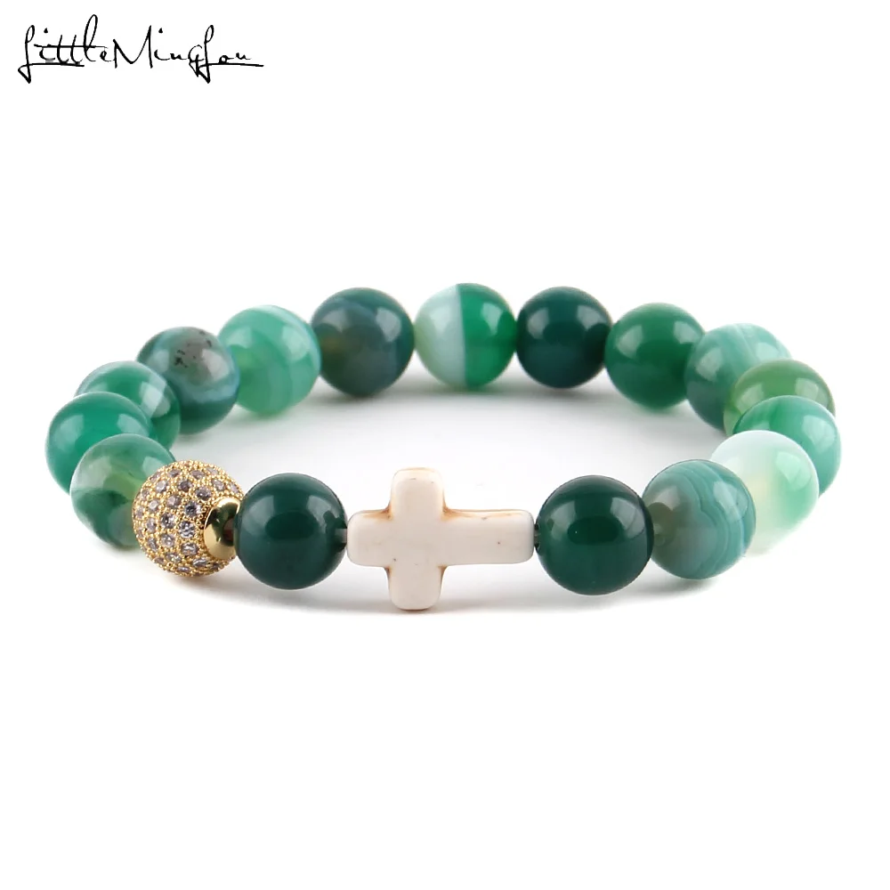 Браслет с подвеской крестообразной формы мала йога наручные часы шар из