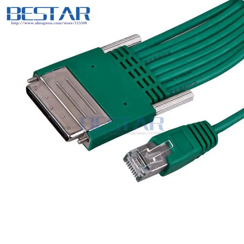 CAB HD8 ASYNC 68pin до 8 x RJ45 кабель 3m 10ft port EIA 232 Async для Cisco|rj45 cable 3m|rj45 cablerouter |