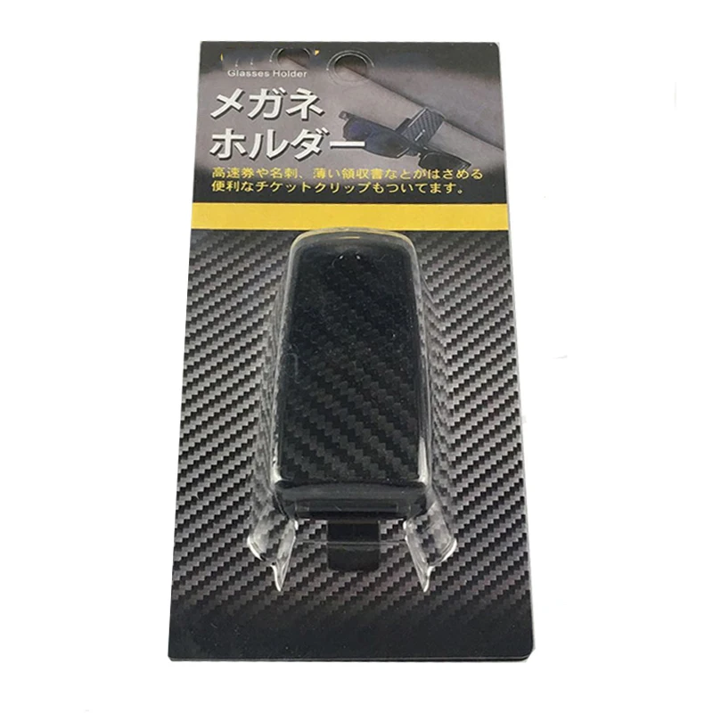 ZD автомобильный солнцезащитный козырек из углеродного волокна держатель для