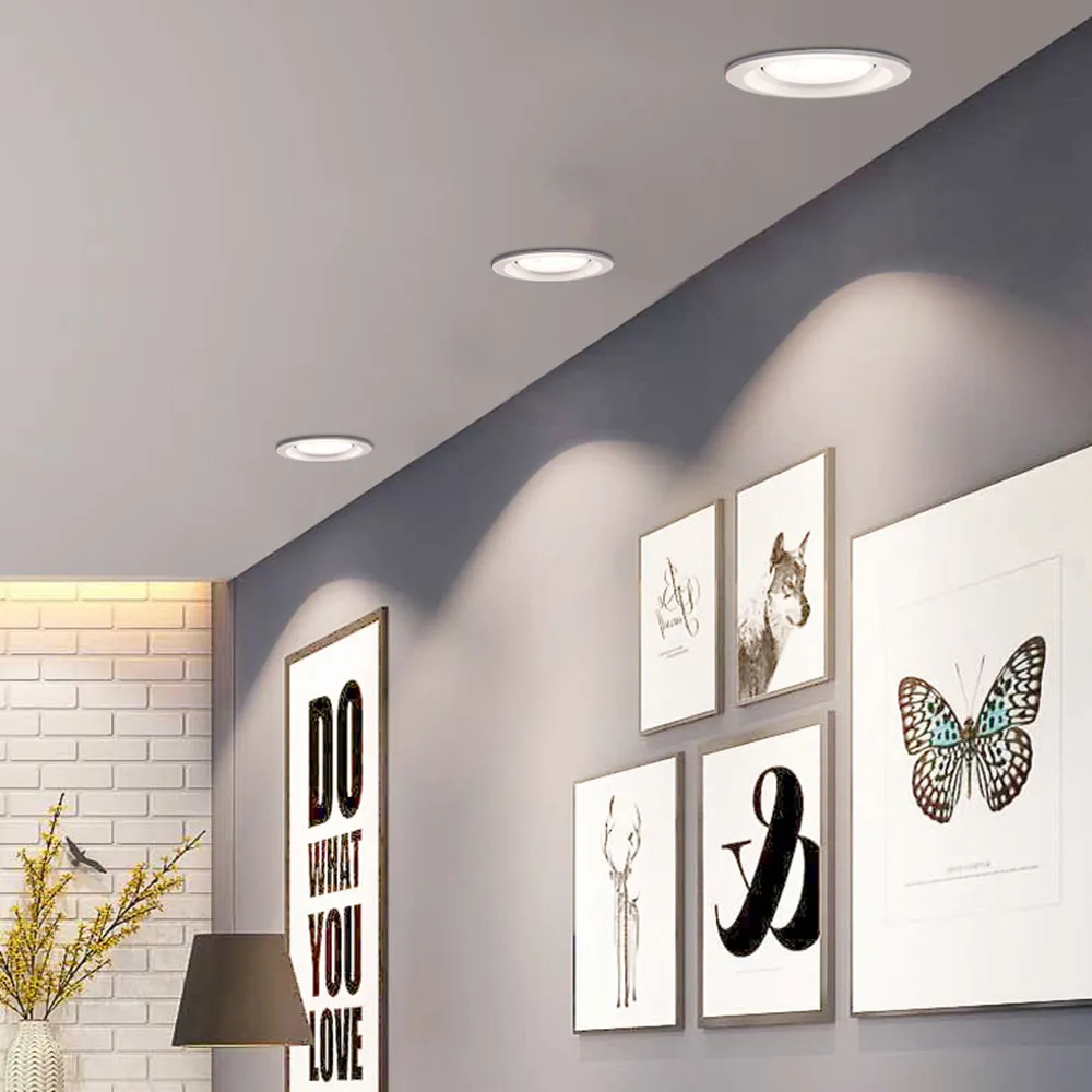 Lámpara de techo empotrada LED para el foco Led