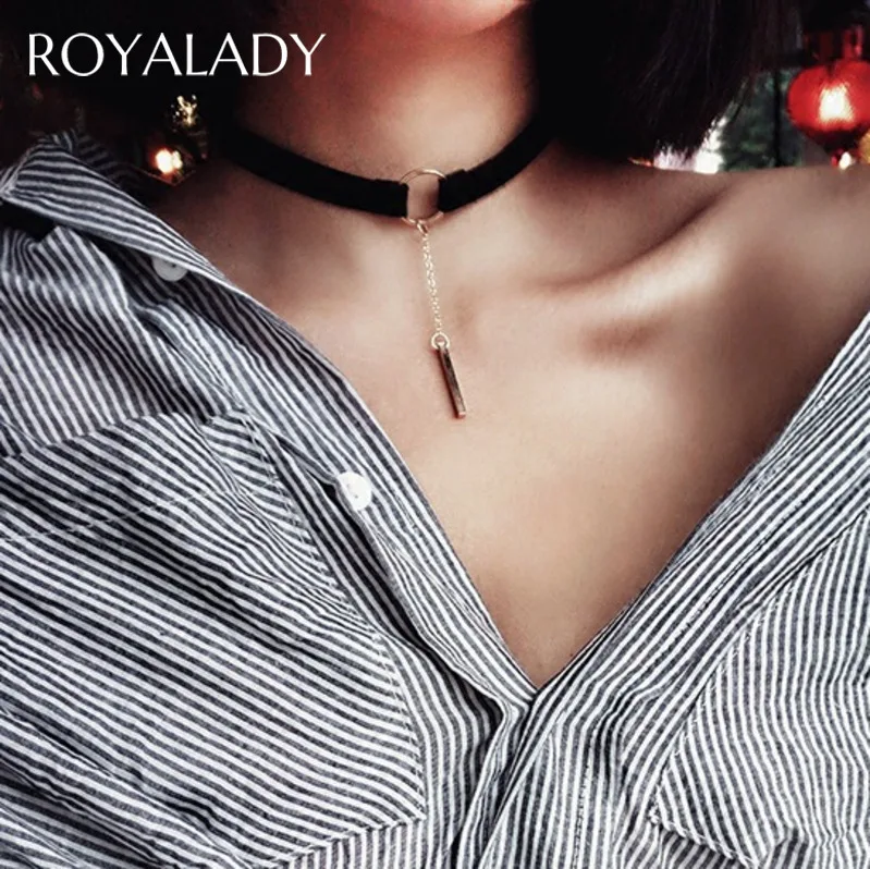 Трендовое сексуальное ожерелье-чокер в стиле панк готика Женская мода 2020