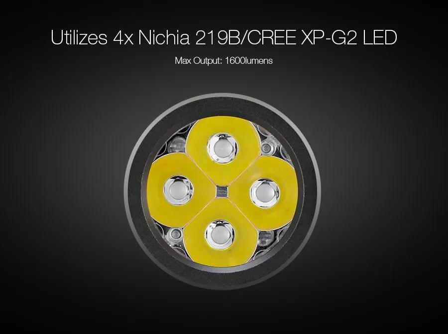 Astrolux S41 Водонепроницаемый 1600LM светодиодный фонарь es лампы L4 xNichia 219B/XP-G2/XP-G3 A6 1600LM Мини светодиодный фонарик Фонарь IPX8 освещение