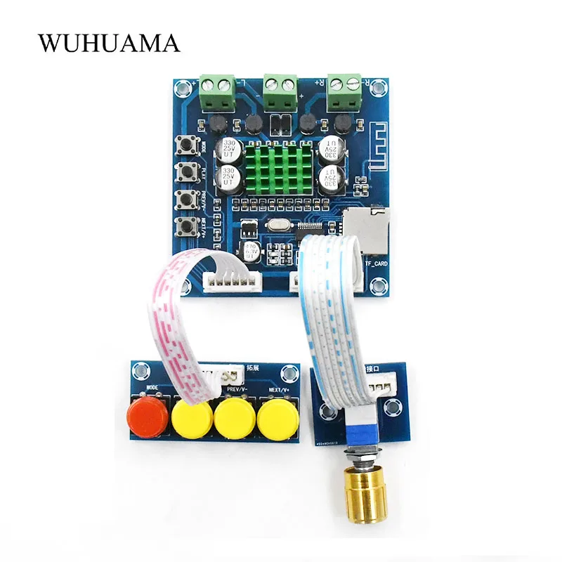 Bluetooth усилитель Moduel приемник 2x15 Вт стерео TF MP3 усилители плата 30 регулятор