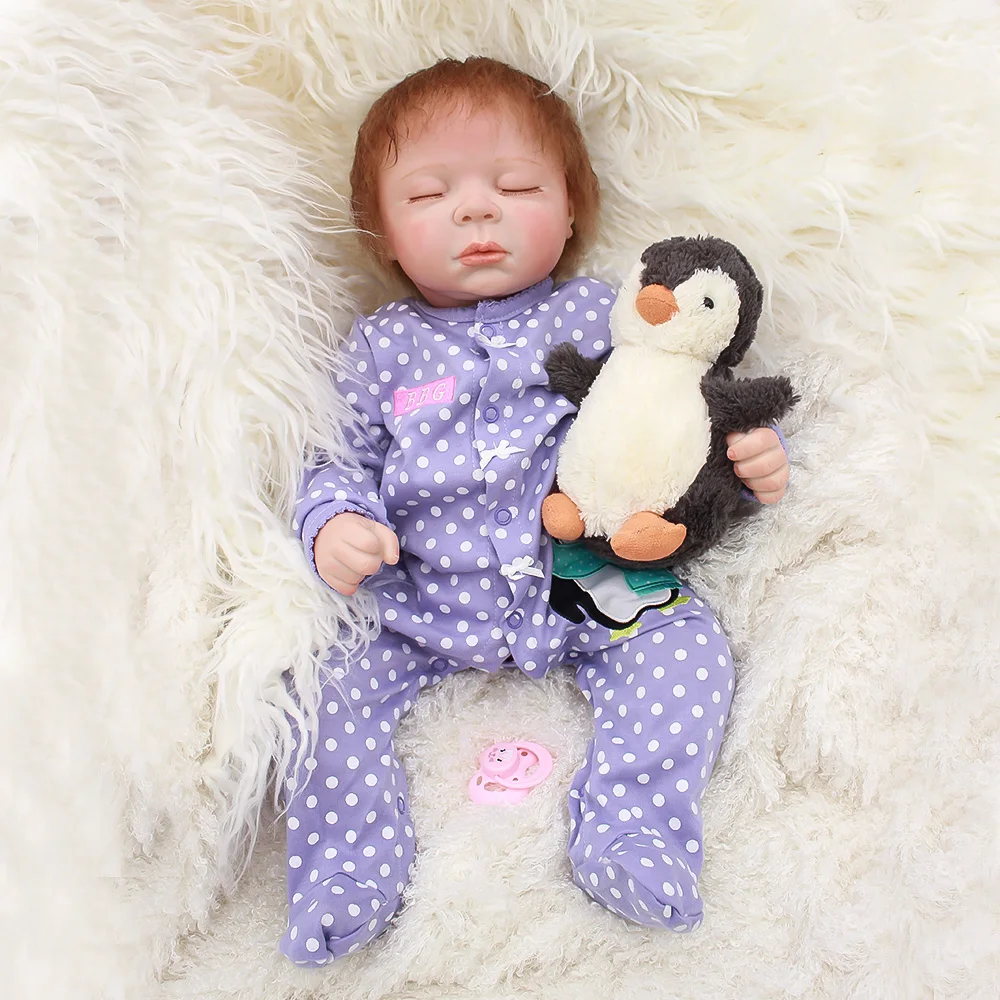OtardDolls кукла-реборн 2" 50 см, мягкая силиконовая кукла для новорожденных, куклы для новорожденных, Реалистичная настоящая кукла для детей, подарок на день рождения, Рождество