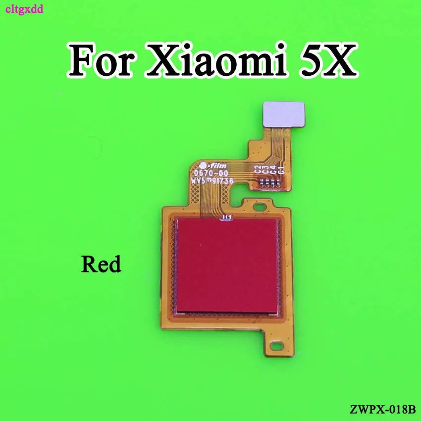 Cltgxdd для Xiaomi Mi 5X Mi5X сканер отпечатков пальцев считыватель сенсора разъем гибкий