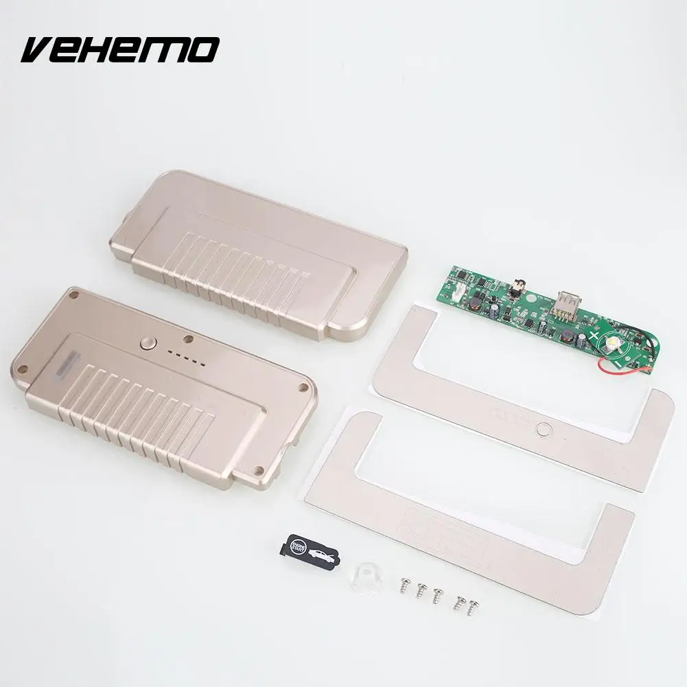 Vehemo USB стартовый набор зарядное устройство усилитель мощности Набор DIY Автомобильный стартовый набор аварийный DIY стартер портативный автомобильный