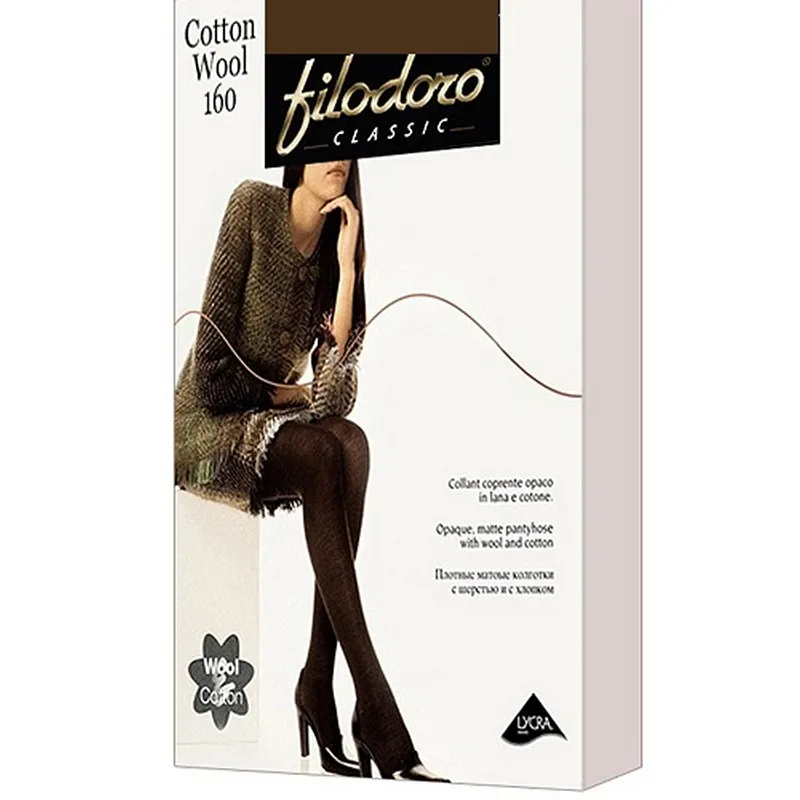 Колготки женские FILODORO COTTON WOOL 160|Колготки| |