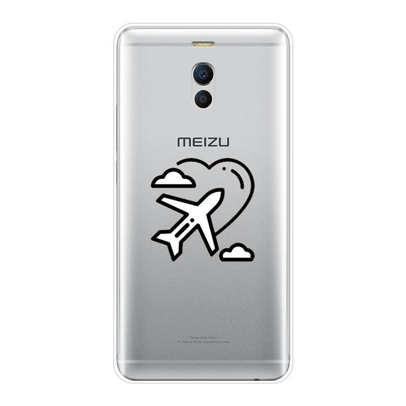 Чехол для Meizu M2 M3 M5 M6 Note мягкий силиконовый чехол-накладка M6S M6T M5C M5S M3S строительный