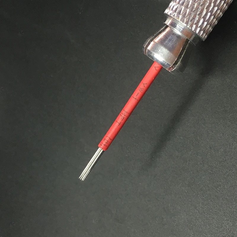50 шт. микроблейдинг Laminas tebori Circular RL 7 Круглые лезвия для подводки 7RL иглы татуажа