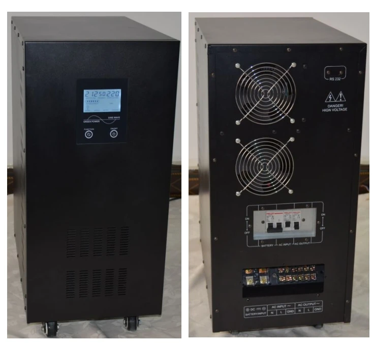 Инвертор немодулированного синусоидального сигнала 7000 Вт преобразователь