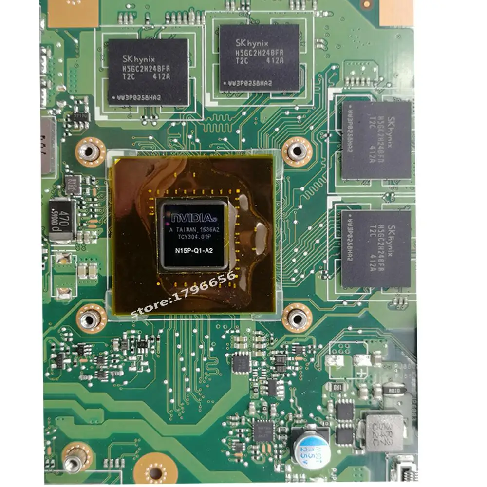 PU551JH материнская плата для ноутбука For Asus PU551J PU551 тест оригинальная N15P Q1 Quadro K1100M 2