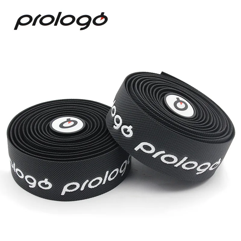 Длина Prologo One Touch силиконовый гелевый руль для велосипеда лента команда издание дорожный велосипед сцепление лента велосипедный руль - Цвет: Black White