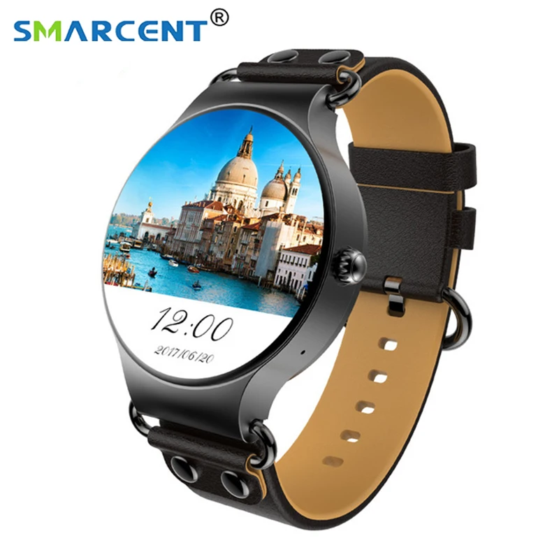 KW98 Смарт часы 3G WIFI GPS Android 5 1 умные для iOS PK мужские водонепроницаемые телефона