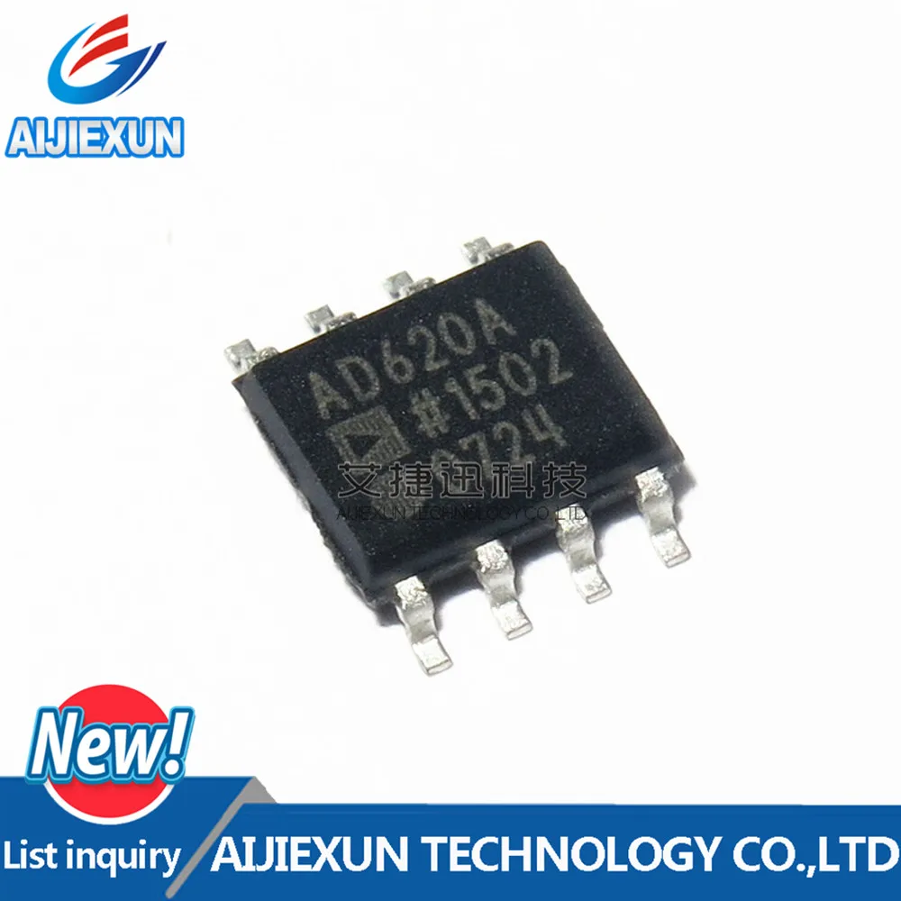 10 шт. AD620AR AD620A SOP8 низкая цена Малый Мощный контрольно-измерительный усилитель