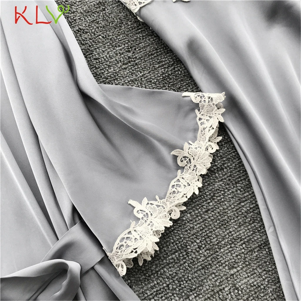 Женская одежда для сна 5 шт. пижамные комплекты размера плюс 5XL сексуальная кружевная атласная одежда для сна Babydoll нижнее белье Интимная Дамская пижама mujer 18Jan12