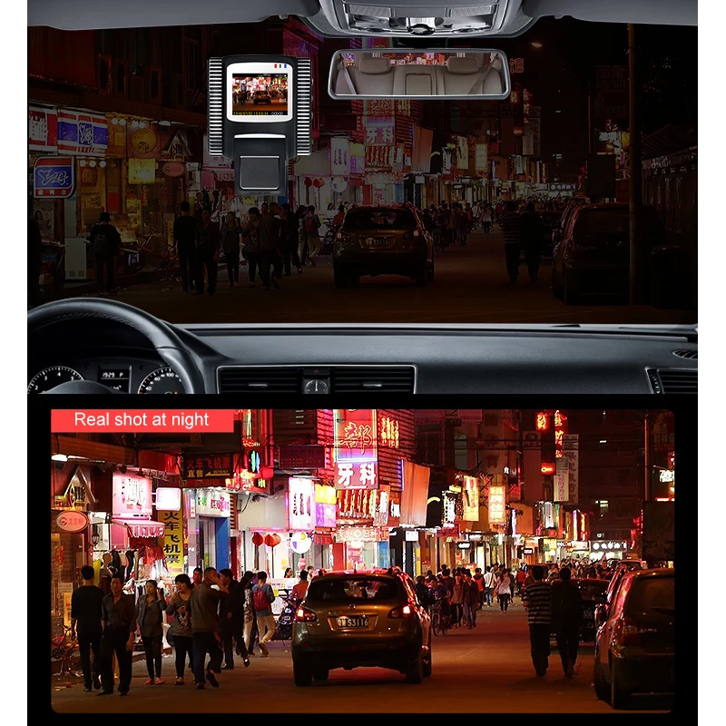 2019 Новый 1 5 дюймов WI FI Автомобильный видеорегистратор Камера HD 2K 1440P Регистраторы