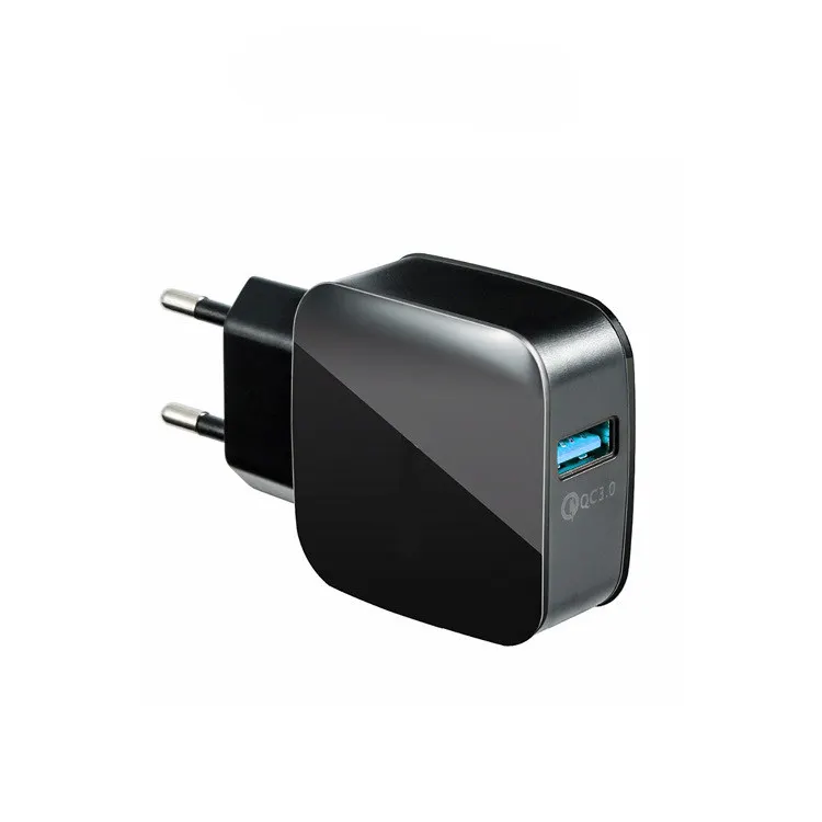 Быстрое зарядное устройство QC3.0 с одним USB улучшенное издание адаптация быстрая