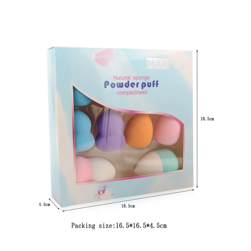 10 шт. губка для макияжа пудра пудры Мягкая косметическая PL2|makeup sponge puff|cosmetic puffsponge
