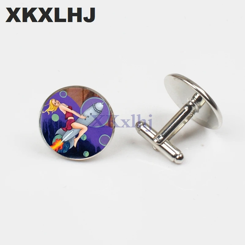 XKXLHJ Новая Винтажная космическая Красивая запонка для стрельбы из лука девушек